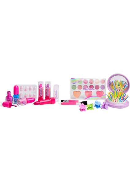 Kız Çocuk Işıklı Aynalı Makyaj Seti fırsatları