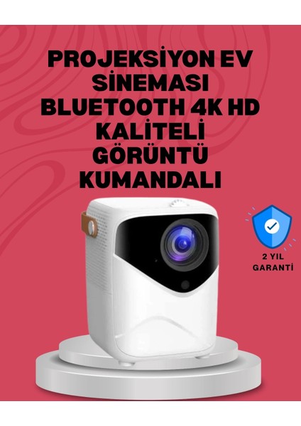 Android Sistemli Mini Projektör – Uygulama Destekli Akıllı Kullanım