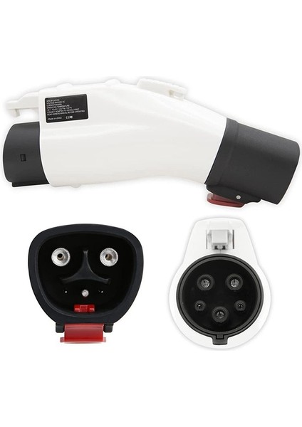 Tesla&#39 Ya J1772 Hızlı Şarj Adaptörü Elektrikli Araç Şarj Cihazı Max 60A ve 250V (Yurt Dışından)