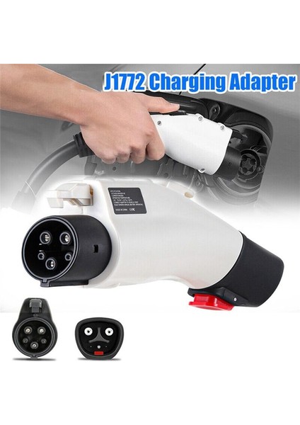 Tesla&#39 Ya J1772 Hızlı Şarj Adaptörü Elektrikli Araç Şarj Cihazı Max 60A ve 250V (Yurt Dışından) fiyatları