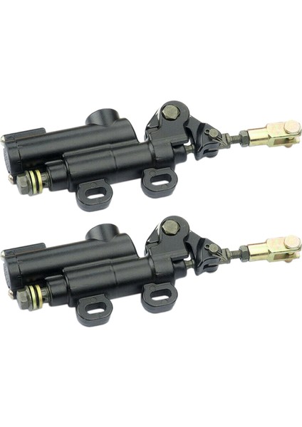2x Evrensel Motosiklet Arka Hidrolik Fren Yamaha Suzuki Kawasaki Atv Kir Bisikleti Için Ana Silindir Pompası (Yurt Dışından)