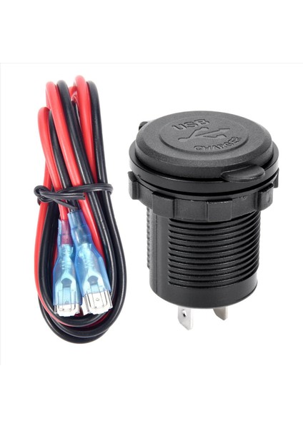Pd Tip C USB Araç Şarj Cihazı ve Qc 3 0 Hızlı Şarj Cihazı 12V Güç Çıkış Soketi Motosiklet Rv Atv Mavi Için Açma/kapama Anahtarı (Yurt Dışından) modelleri