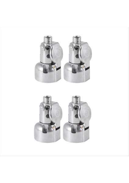 4 Pc Römork Aksesuarları- 7 Pin Römork Fişi 12V Rv Soketleri Towbar Çekme 7pin Metal Römork Konektörleri (Yurt Dışından)