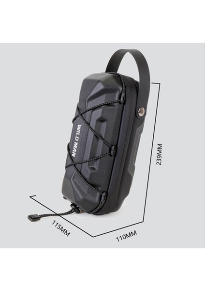 Vahşi Adam Elektrikli Scooter Eva Sert Kabuk Asma Çanta Ön Hızlı Sökme Katlanır Elektrikli Bisiklet Kafa Çantası (Yurt Dışından) indirimleri