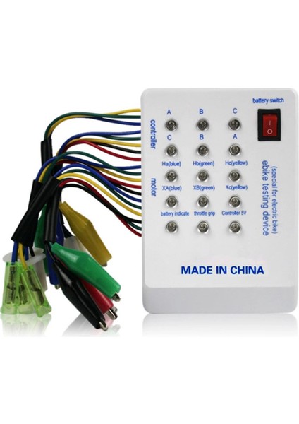 Yükseltilmiş Fırçasız Motor Test Cihazı Ebike Test Cihazı Elektro Araba Onarımı Evrensel Elektrikli Araç Dedektörü Kontrolör (Yurt Dışından)