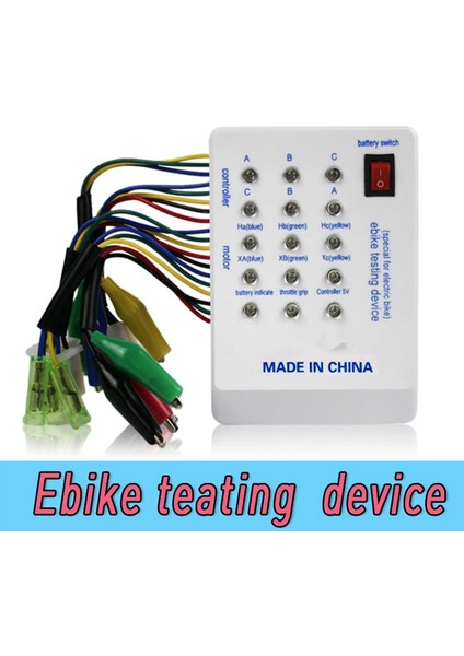 Yükseltilmiş Fırçasız Motor Test Cihazı Ebike Test Cihazı Elektro Araba Onarımı Evrensel Elektrikli Araç Dedektörü Kontrolör (Yurt Dışından) fiyatları