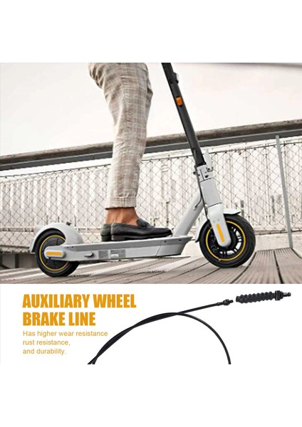 Dokuzbot Için Fren Kablosu Hattı Max G30 Kickcooter G30D Elektrikli Scooter Ön Tekerlek Fren Montaj Aksesuarları (Yurt Dışından) indirimleri