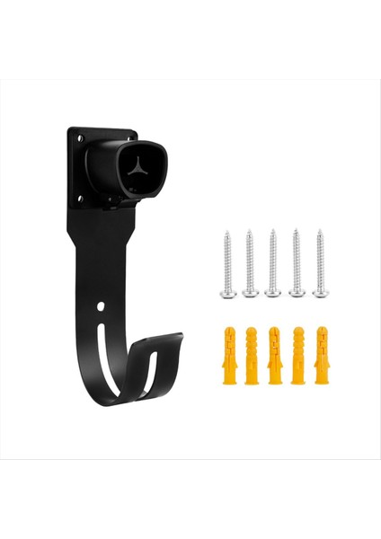 Ev Şarj Cihazı Tutucu Duvar Montajı Dock &amp J-Hook Tesla Model X/y/3/s Ev Şarj Kablosu Askı Nacs Konnektörü (Yurt Dışından)