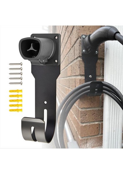 Ev Şarj Cihazı Tutucu Duvar Montajı Dock &amp J-Hook Tesla Model X/y/3/s Ev Şarj Kablosu Askı Nacs Konnektörü (Yurt Dışından) fiyatları