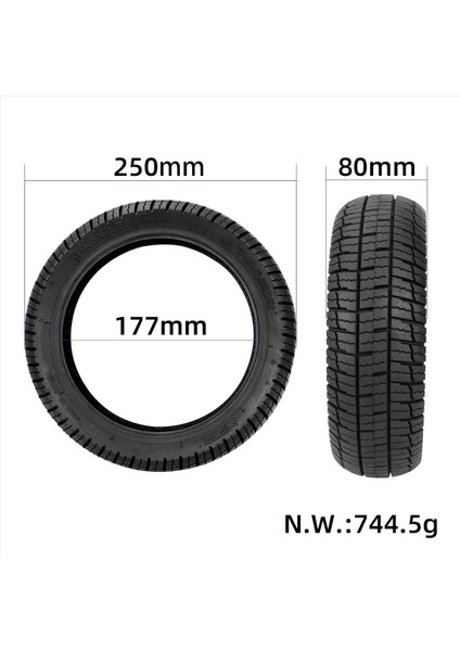 10 5x2 75 Tubeless Lastik Vakum Tekerlek Lastiği Segway Ninebot P65 P100 P100SU Elektrikli Scooter Parçaları (Yurt Dışından) fırsatları