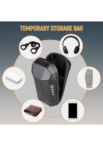 Scooter Torbası ile Elektrikli Scooter Kilidi-Hırsızlık Önleyici Zincir Kilidi E-Scooterlar Için Hava Koşullarına Dayanıklı Güvenlik E-Bisikletler (Yurt Dışından) fırsatları