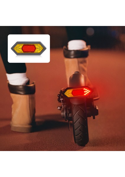 Xiaomi Mi Elektrikli Scooter M365 /pro /1s /lite /lite /essential Scooter Yansıtıcı Arka Işık (Yurt Dışından) modelleri