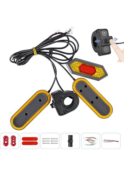 Xiaomi Mi Elektrikli Scooter M365 /pro /1s /lite /lite /essential Scooter Yansıtıcı Arka Işık (Yurt Dışından) fırsatları