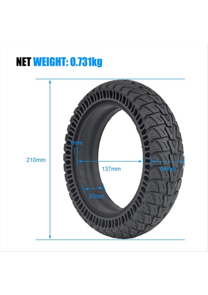 Elektrikli Scooter Aksesuarları 8 5x2 125 Inç Petek Katı Lastik Xiaomi M365/PRO Scooter Için Uygun (Yurt Dışından) fiyatları