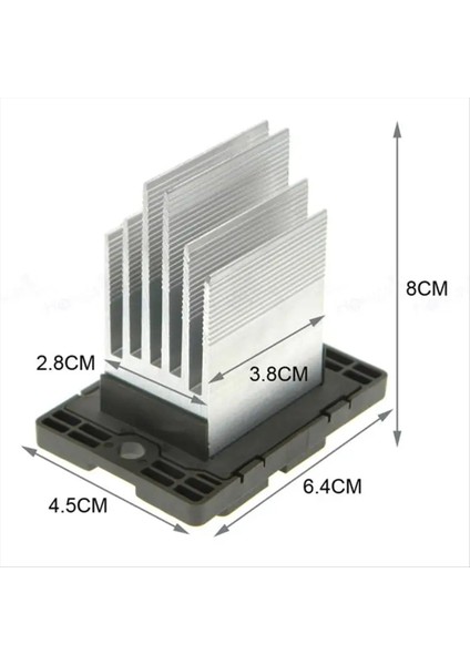 Araba Radyatör Fan Üfleyici Motor Direnci 97179-2D000 971792D000 97235-1E000 972351E000 Hyundai Kıa Için (Yurt Dışından) modelleri