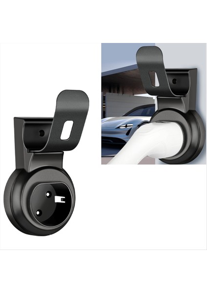 Elektrikli Araç Için Kanca Tipi 2 Şarj Kablosu Organizatör Duvar Montaj Fiş Tutucu ile Ev Şarj Cihazı Tutucu (Yurt Dışından) modelleri