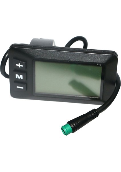 Elektrikli Bisiklet Ebike Aksesuarlar Denetleyici G51 LCD Ekran 5pin Elektrikli Scooter Hızlandırıcı Su Geçirmez Konektör (Yurt Dışından)