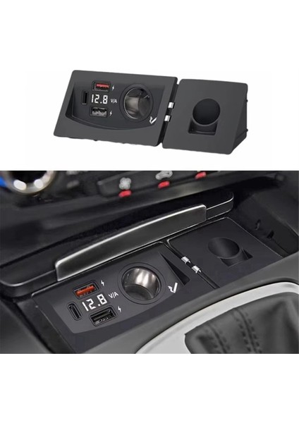 15W Audi B8 A4 A4 A4L A5 S4 S5 Q5 B8 Araba Qi Kablosuz Şarj Cihazı Şarj Telefon Plakası Hızlı Şarj Paneli (Yurt Dışından) indirimleri