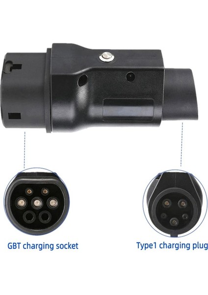 Gbt - Type1 Adaptör 7 2kw Type1 Şarj Soketine Sahip Elektrikli Otomobiller Için Gb/t Şarj Cihazı ile Uyumlu (Yurt Dışından) fırsatları