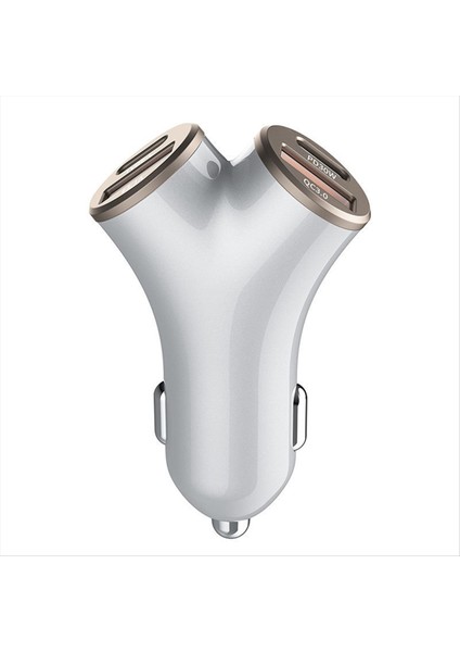 Hızlı Şarj Cihazı 4 Ports Pd USB 240W Süper Araç Şarj Cihazı Telefon Tip-C Adaptörü Arabada Hızlı Şarj (Yurt Dışından)