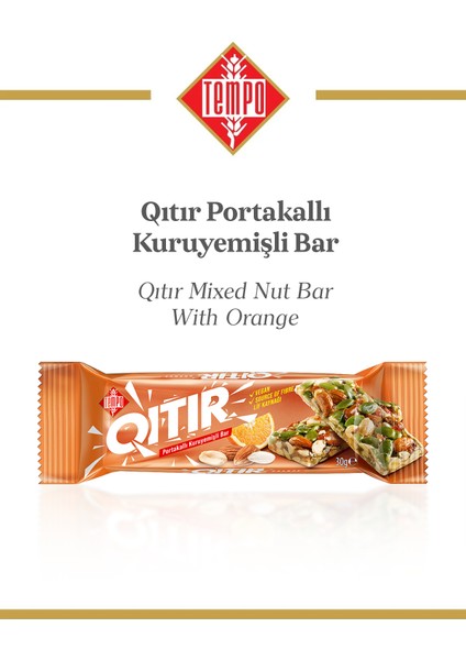 Portakallı Kuruyemişli Bar 30 G x 12 Adet fiyatları