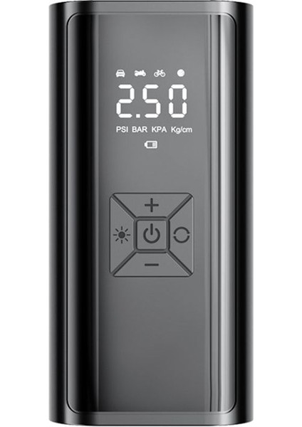 Taşınabilir Araba Hava Pompası Lastik Şişiricisi Akıllı Şişman Elektrik Şişiricisi Pompası B (Yurt Dışından)