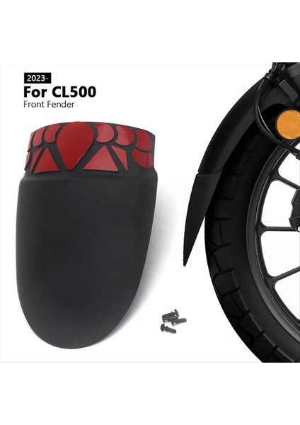 Honda cl 500 CL500 CL500 2023 2024 Için Extender Motosiklet Çamurlukları Ön Çamurluk Sıçraması Koruma Aksesuarları (Yurt Dışından) indirimleri