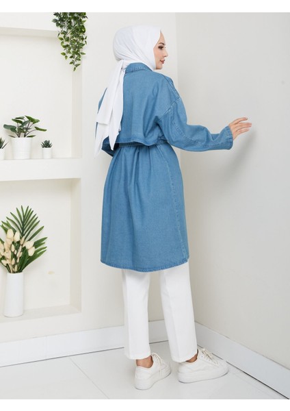 Tesettür Kot Kap- Mavi fırsatları