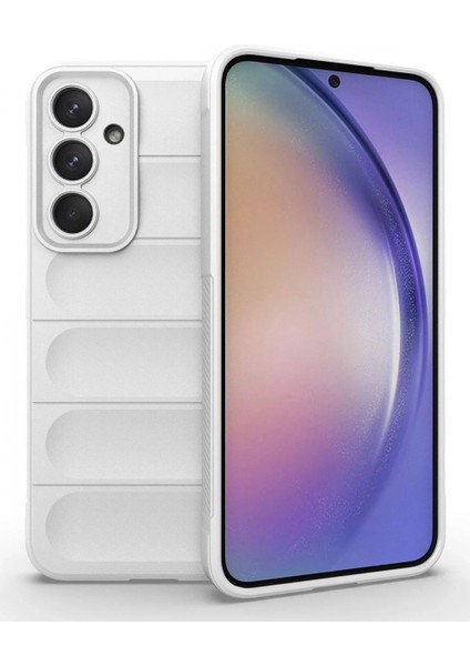 Samsung Galaxy M14 5g Kılıf Optimum Silikon - Krem