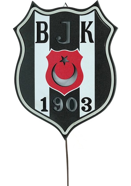 Beşiktaş Taraftar 3D Baskı Neon LED Logo Beyaz fiyatları