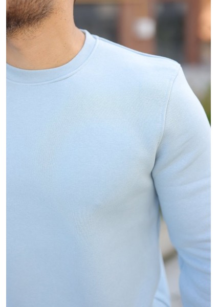 Erkek Üç Iplik Şardonlu Sweatshirt modelleri