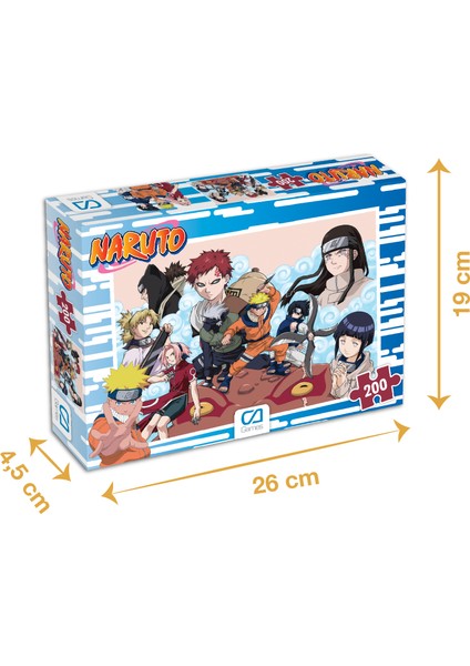 Naruto - 200 Parçalı Puzzle