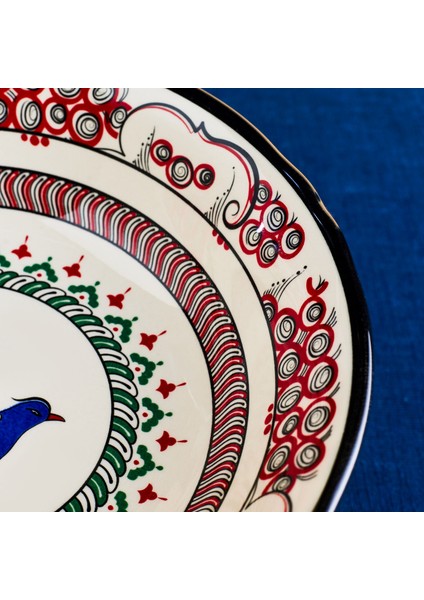 Iznik Serisi Kuş Salata Kasesi 24 cm fırsatları
