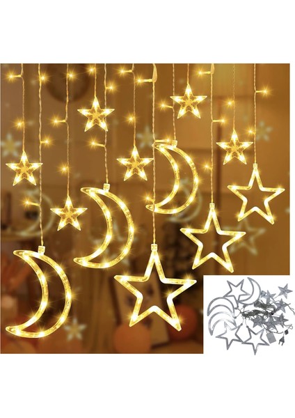 Hilal Yıldız 120 LED Iç ve Dış Mekan 3X1M Dekoratif Aydınlatma fiyatları