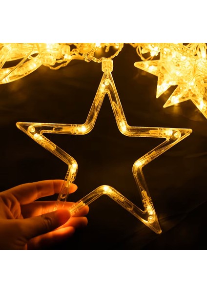Hilal Yıldız 120 LED Iç ve Dış Mekan 3X1M Dekoratif Aydınlatma indirimleri