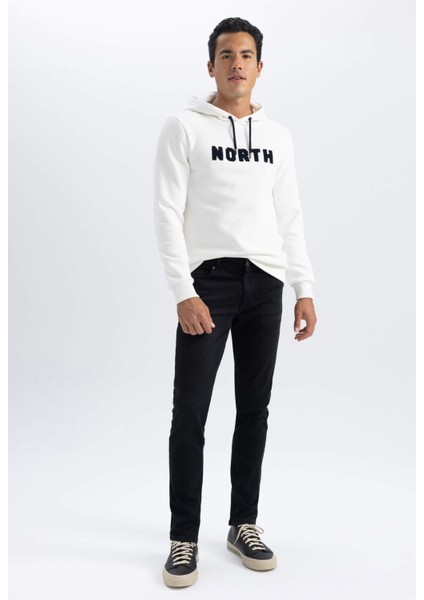 Pedro Slim Fit Dar Kalıp Normal Bel Dar Paça Jean Pantolon