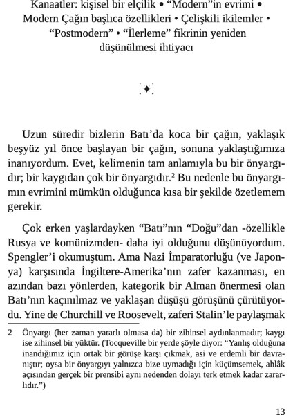 Modern Çağın Sonu - John Lukacs indirimleri