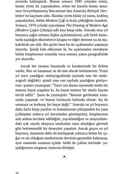 Modern Çağın Sonu - John Lukacs