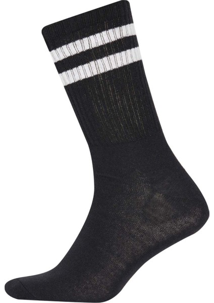 Erkek 5'li Pamuklu Uzun Çorap A6073AXNS