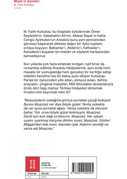 Misak'ın Aynaları - M. Fatih Kutlubay fiyatları