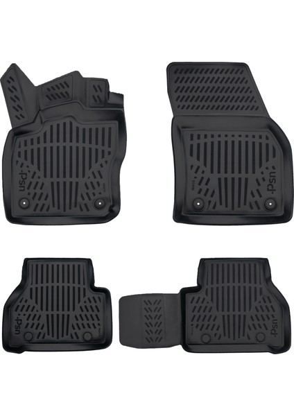 Ford Connect (2022-..) Ile Uyumlu - Araca Özel Paspas