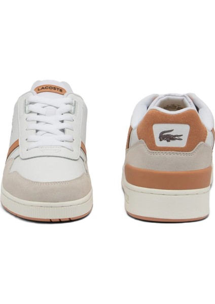 T-Clip Leather Mens Sneaker Hakiki Deri Günlük Spor Ayakkabı Beyaz fırsatları