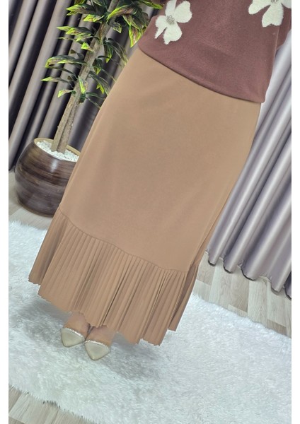 Kadın Giyim Büyük Beden Piliseli Etek fırsatları