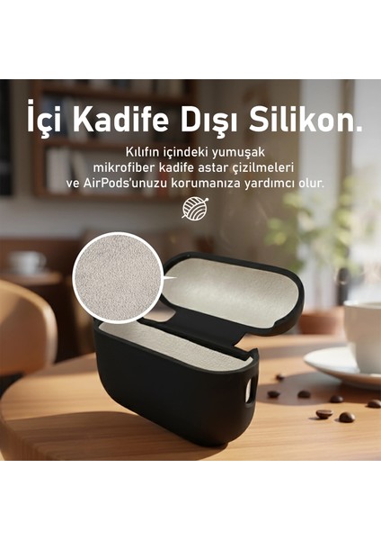 Apple Airpods Pro 2.nesil Kılıf Askı Aparatlı Lansman Mavi fiyatları