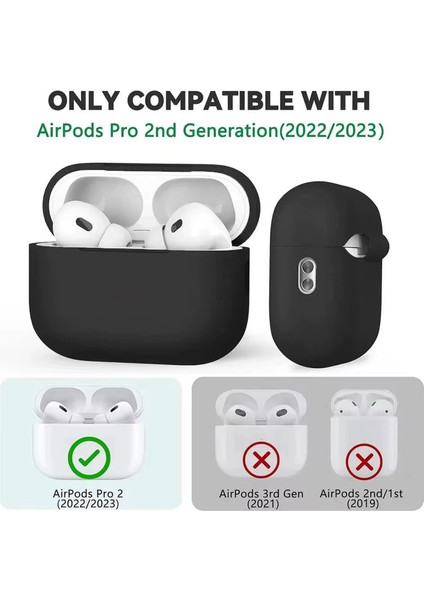 Apple Airpods Pro 2.nesil Kılıf Askı Aparatlı Lansman Pembe modelleri