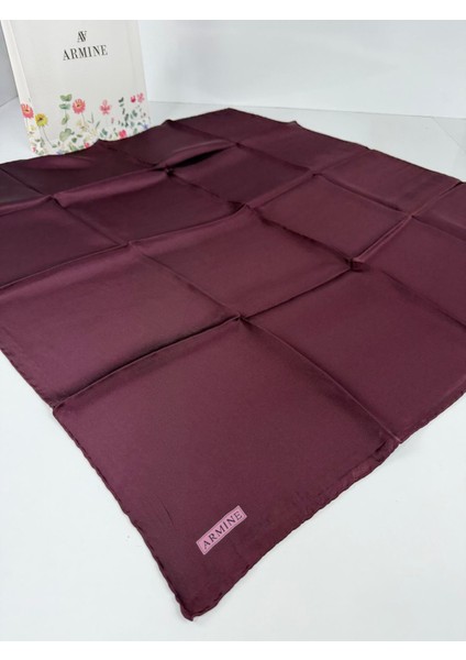 Düz Boyalı % 100 Sura Ipek Eşarp 0010D 187