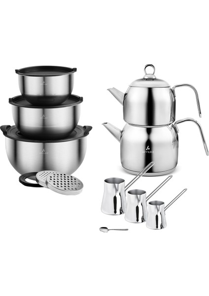 Solo 130 Parça Çelik Çeyiz Seti