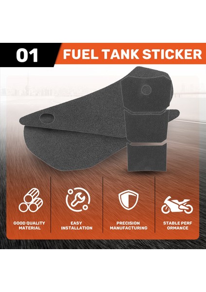 Motosiklet Yakıt Tankı Pad Anti Kayma Koruyucu Çıkartmalar Diz Kavrama Yan Çıkartmaları Aksesuarları Yamaha Fz6 Fz-6 2004-2011 (Yurt Dışından) fırsatları