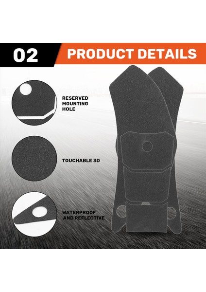 Motosiklet Yakıt Tankı Pad Anti Kayma Koruyucu Çıkartmalar Diz Kavrama Yan Çıkartmaları Aksesuarları Yamaha Fz6 Fz-6 2004-2011 (Yurt Dışından) indirimleri