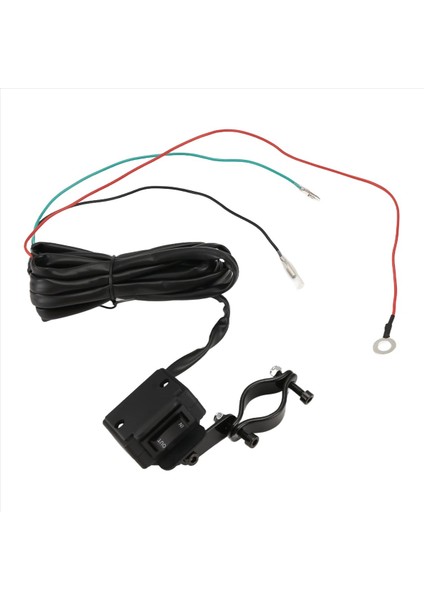 12V Vinç Rocker Başparmak Anahtarı Montaj Braketi ile Gidon Kontrol Hattı Kiti Atv Utv Elektrikli Vinç Aksesuarları (Yurt Dışından) fiyatları